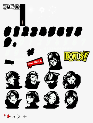 Click For Full Sized Image Battle Results - Persona 5 Character Icons