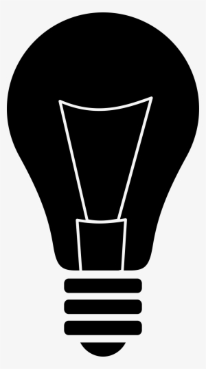 Light Bulb Clipart Silhouette - Lightbulb Silhouette