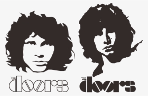 Vector Format, Vector Vector, Vector Free, Free Logo, - Doors Logo Jim Morrison