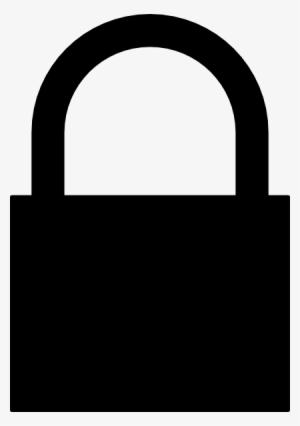 Small - Padlock Silhouette