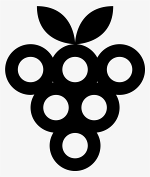 It's An Icon Of A Bunch Of Grapes With A Short Stem - Grape Icon