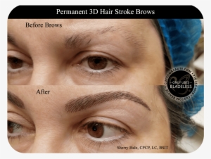 Before And After Permanent 3d Hair Stroke Brows - New York