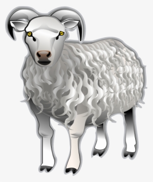 Free Vector Sheep Md V Clip Art - Sheep Clip Art