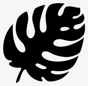 Leaf Silhouette Png - Tropical Leaves Clipart Png
