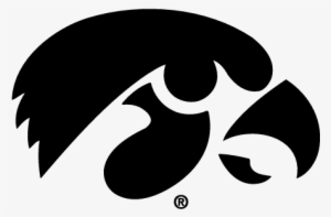 Iowa Hawkeye Stencil Logo - Transparent Iowa Hawkeyes Logo