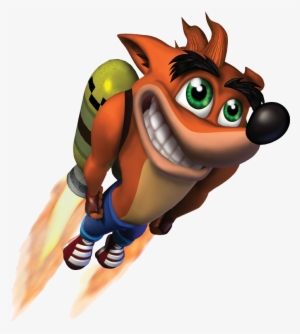 Crash Bandicoot Png Photos - Crash Bandicoot With Jet Pack
