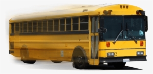 Speeding Bus Image - Yellow School Bus