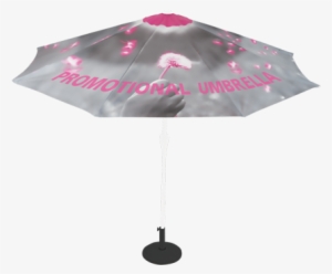 Round Promotional Umbrella - Promo Patio Umbrella Outdoor Events Custom Printed