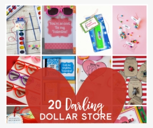 20 Darling Dollar Store Valentines - Love Bug Valentine