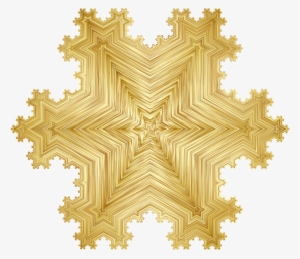 L-system Fractal Gold Clipart Black And White Stock - Lindenmayer Systems And Fractals
