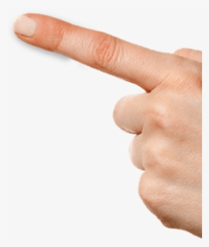 Finger Pointing Left From Right - Finger Pointing To The Left