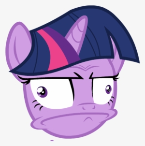 Me Gusta, Rage Face, Safe, Simple Background, Transparent - Twilight Sparkle Meme Face