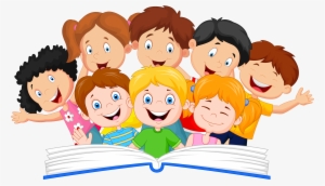 Book Vector Children's - Kids Reading Clipart