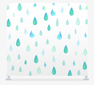 Blue Raindrops - Display Device