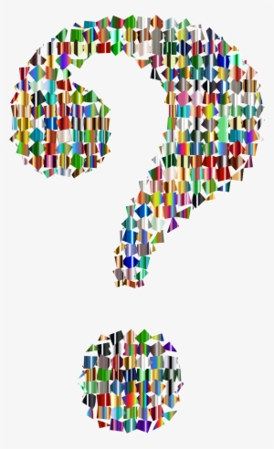 Question Mark Clipart Sparkly - Transparent Background Question Mark