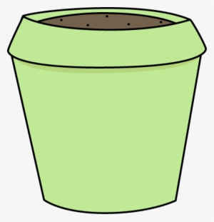 Green Flower Pot Clip Art - Green Flower Pot Clipart