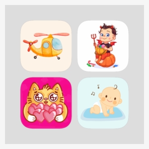 Premium Kids Stickers Pack On The App Store - Cute As A Devil Costume Infant