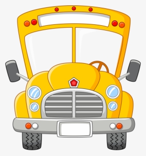 Png Clip Art - School Bus Front Clipart