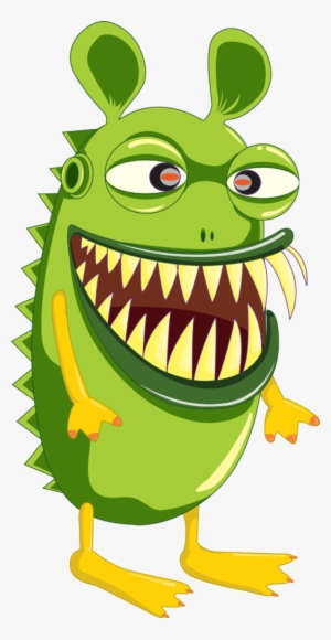 Cookie Monster Clipart Green - Clip Art