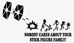 Stick Figure Family Star Wars
