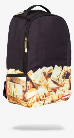 Antonio Brown Golden Money - Sprayground Antonio Brown Golden Money Backpack: Black