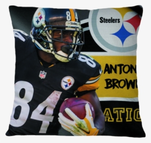 Antonio Brown Cool Pillow - Allposters.com Wall Decal: Nfl Antonio Brown 2016 Realbig,