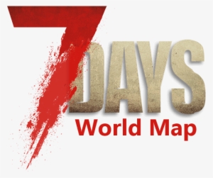 This Brand New Map Provides An Overview Of The Various - 7 Days To Die Logo Png