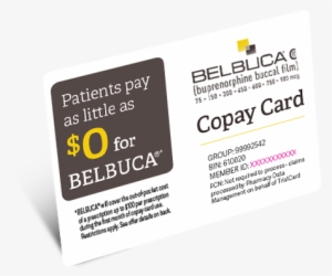 Belbuca Copay Card - Co-pay Card