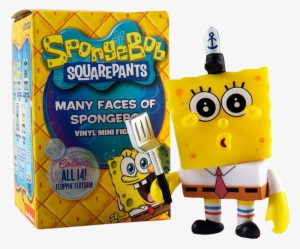 Many Faces Of Spongebob Mini Series Blind Box 3” Vinyl