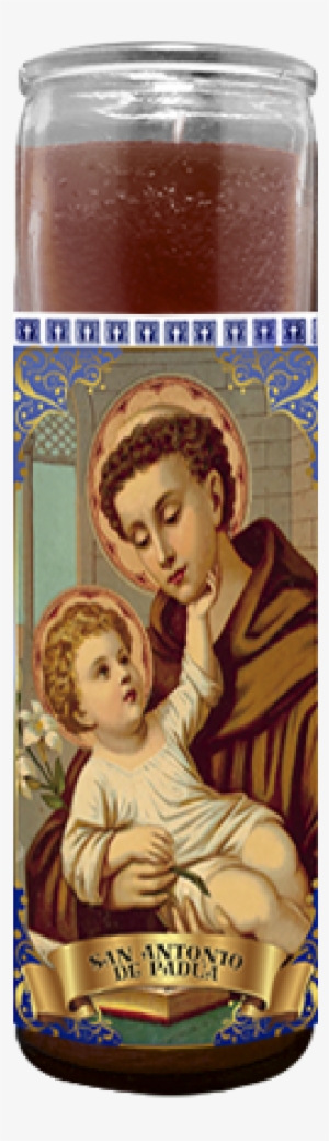 San Antonio De Padua Brown Box 1×12 Units - Candle