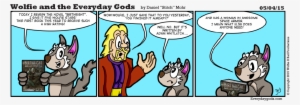 Thor, Wolfie - Cartoon