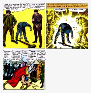 The Chase Continues Through A Theatre And A Subway - Journey Into Mystery