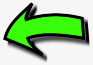 Large Arrow Pointing Left Clipart - Green Arrow Pointing Left