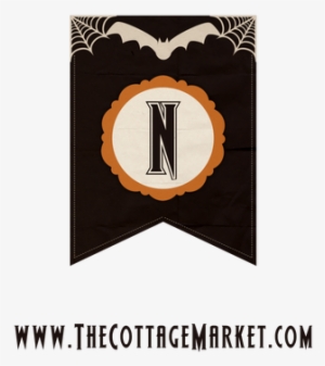 Thecottagemarket Halloweenbanner H Zpsbf17f4c0 Photo - Halloween Printable Banner Letters