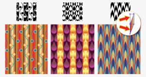Counterchange Patterns From H - Figure And Ground Pattern