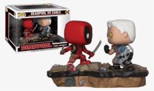 Deadpool Vs Cable Comic Moments Pop Vinyl Figure 2-pack - Funko Pop Deadpool Vs Cable