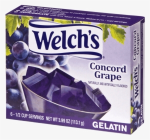 Welch's Concord Grape Gelatin - Welch's Concord Grape Gelatin, 3.99 Oz