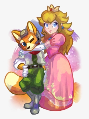 Cutie Fox And Peach For Heart By Celebi-yoshi Check - Video Game
