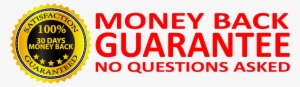 Moneybackguarantee - 30 Day Money Back Guarantee Banner
