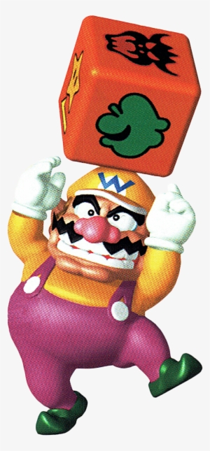 So There A Manual Scan, In All It's Crosseyed Glory - Mario Party 1 Artwork