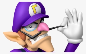 We First Met Waluigi On The Tennis Court As A Doubles - Amiibo Super Mario Series Figure (waluigi)