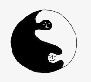 People As The Yin-yang Symbol - Yin And Yang