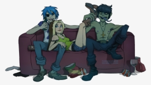 Yuriko In Gorillaz Style By Yurikoschneide On Deviantart - Drawing Gorillaz Style