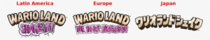 In Latin America, It's Called “wario Land Shake It”, - Wario Land The Shake Dimension Logo
