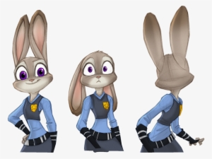 Judy Hopps Reacts - Judy Hopps From Behind