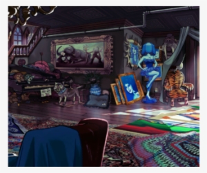 Hiveswapact1 Segmentedimage 009 Livingroom2 Dark - Portable Network Graphics