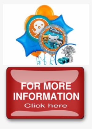 The Octonauts Balloon Bouquet In - Octonauts Foil Balloon - Size