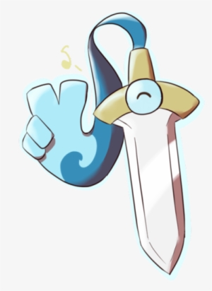 Happy Honedge - Cartoon
