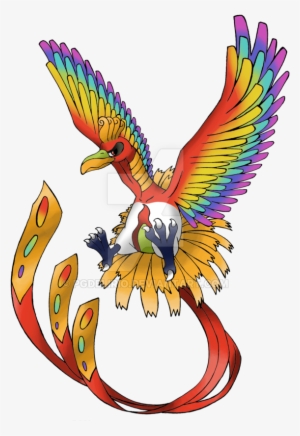 Mega Ho - Pokemon Ho Oh Mega Evolution