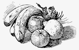 Black, Food, Bowl, Fruit, Outline, Drawing, Sketch - Stories By English Authors: England